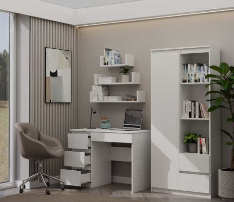 BIURKO NA LAPTOP MIJAS LEWE BIEL MAT