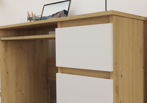 Biurko Kuba KUBA DĄB ARTISAN BIEL