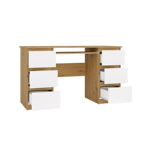 Biurko Kuba KUBA DĄB ARTISAN BIEL