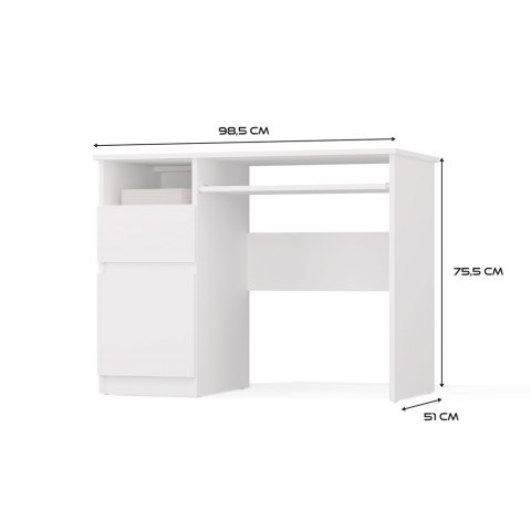 Biurko PORTO LEWE BIAŁY