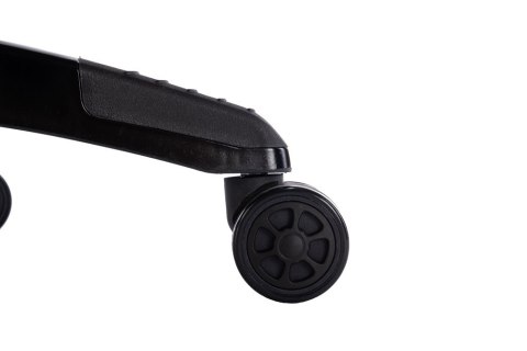 Fotel gamingowy biurowy obrotowy z regulacją krzesło komputerowe czarny