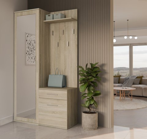 GARDEROBA DUO - DĄB SONOMA