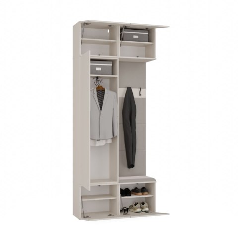 Garderoba Szafa + Wieszak HAGA II 1Sz1W KASZMIR