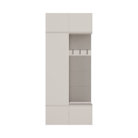 Garderoba Szafa + Wieszak HAGA II 1Sz1W KASZMIR