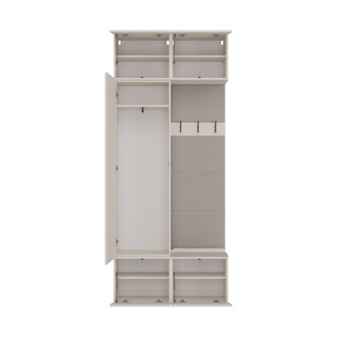 Garderoba Szafa + Wieszak HAGA II 1Sz1W KASZMIR