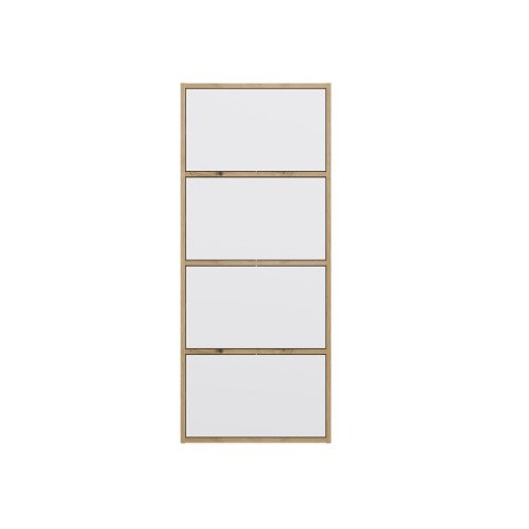 Komoda ALMA Front BIAŁY Korpus DĄB ARTISAN