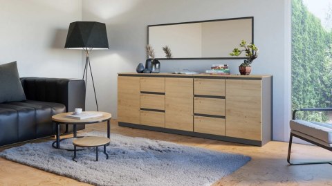 COSTA KOMODA ANTRACYT/ARTISAN BA 1D3S + 2D3S