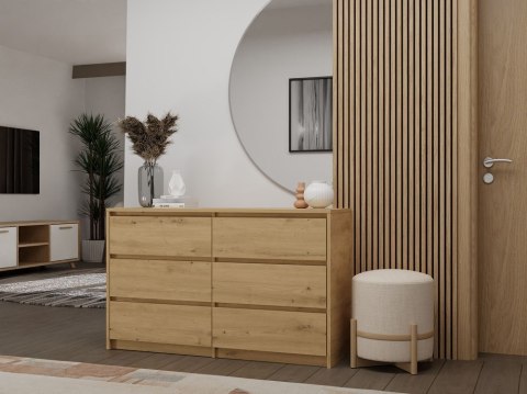 KOMODA KARO K120 - DĄB ARTISAN