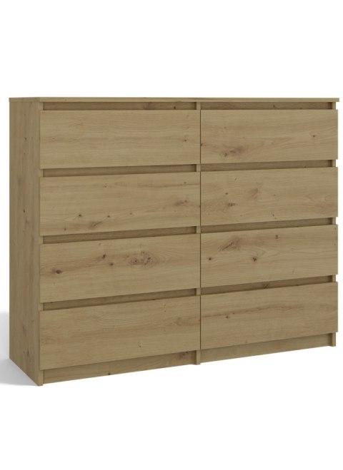 KOMODA MALWA M8 120 - DĄB ARTISAN