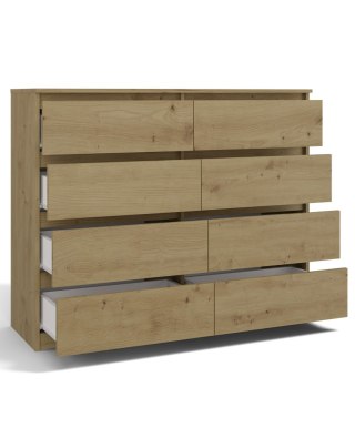 KOMODA MALWA M8 120 - DĄB ARTISAN