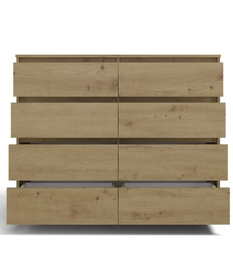 KOMODA MALWA M8 120 - DĄB ARTISAN