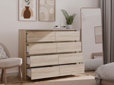KOMODA MALWA M8 120 - DĄB SONOMA