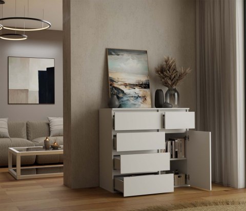 Komoda Malwa 1D5S BIAŁY