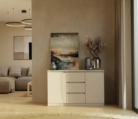 Komoda Malwa 2D3S KASZMIR BEŻ