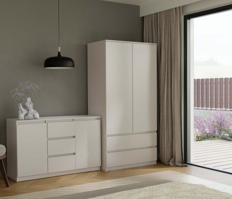 Komoda Malwa 2D3S KASZMIR BEŻ