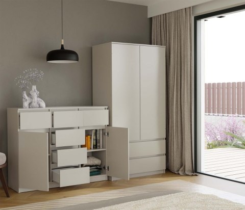 Komoda Malwa 2D6S KASZMIR BEŻ