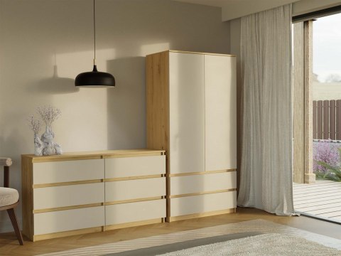 Komoda Malwa M6 140 DĄB ARTISAN KASZMIR