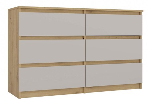 Komoda Malwa M6/120 DĄB ARTISAN KASZMIR