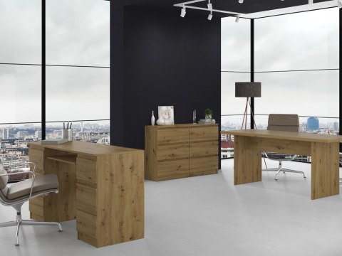 Komoda Malwa M6/120 - DĄB ARTISAN