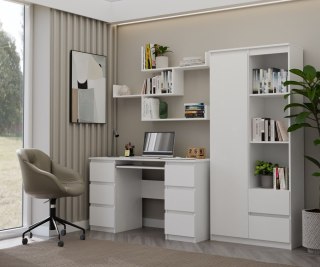 Półki Wiszące KOBI Do Salonu Do Pokoju BIAŁY