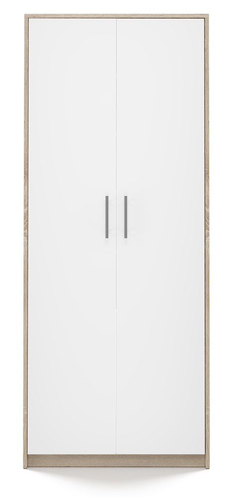 REGAŁ BIUROWY SALON OLIV 2D BIAŁY DĄB SONOMA