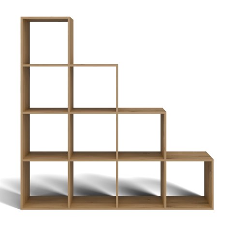 Regał Schodkowy Komorowy Półka Na Książki Ozdoby Nowoczesna Komoda Artisan