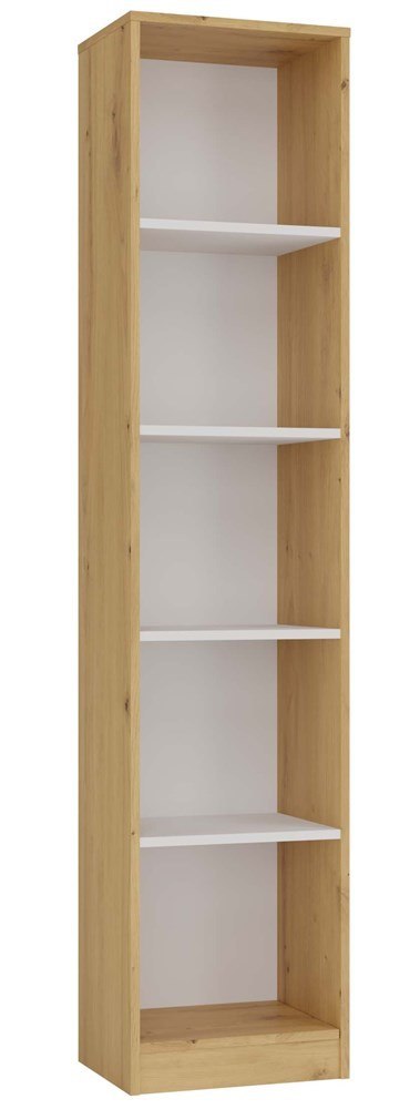 Regał 40 DĄB ARTISAN BIEL