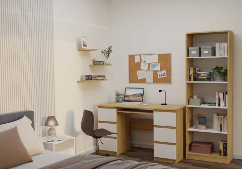 Regał Onyx R60 DĄB ARTISAN BIEL