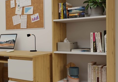 Regał Onyx R60 DĄB ARTISAN BIEL