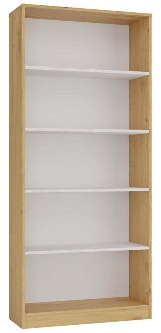 Regał Onyx R80 DĄB ARTISAN BIEL