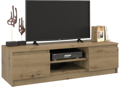 Stolik RTV Malwa 120 DĄB ARTISAN