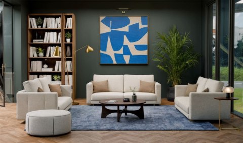 SOFA LINA BEŻOWA 3-OSOBOWA ROZKŁADANA