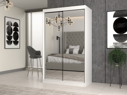 SZAFA IGA 120 Z 2 LUSTRAMI - BIEL