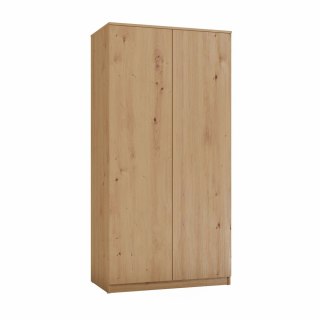 Szafa Dąb Artisan Do Przedpokoju Sypialni Garderoba 90cm Pojemna Nowoczesna
