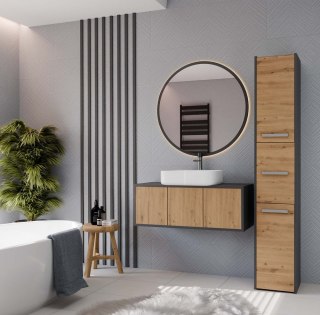 SZAFKA ŁAZIENKOWA 33 ANTRACYT/ARTISAN