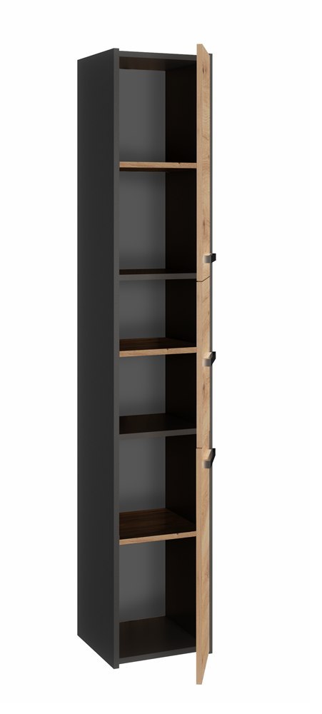 SZAFKA ŁAZIENKOWA 33 ANTRACYT/ARTISAN