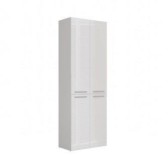 SZAFKA ŁAZIENKOWA NEL DD 2K 60CM - BIEL POŁYSK