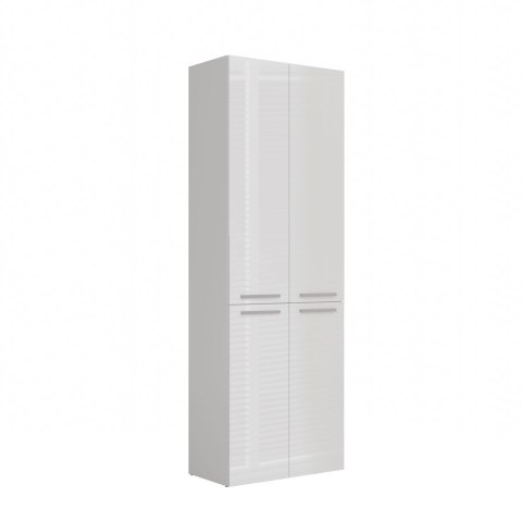 SZAFKA ŁAZIENKOWA NEL DD 2K 60CM - BIEL POŁYSK