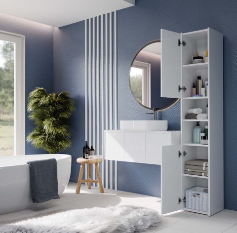 SZAFKA ŁAZIENKOWA S30 - BIEL