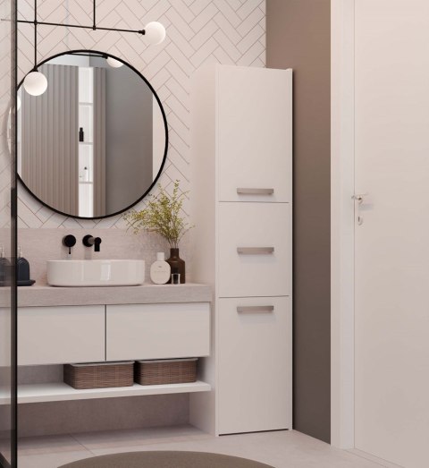 SZAFKA ŁAZIENKOWA S43 - BIEL