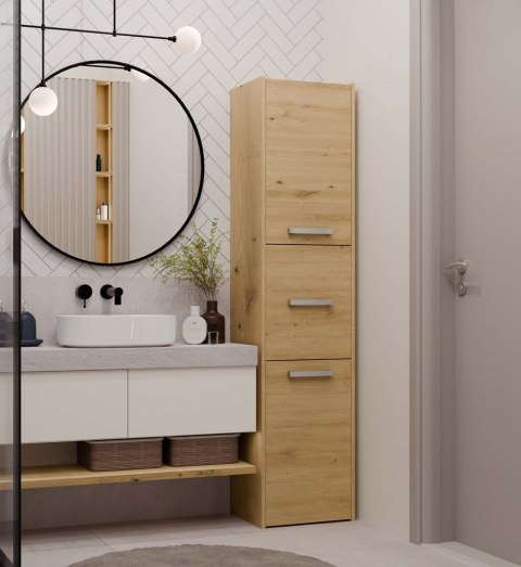 SZAFKA ŁAZIENKOWA S43 - DĄB ARTISAN