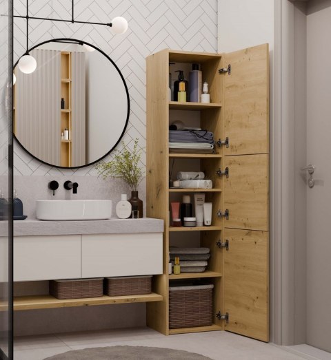 SZAFKA ŁAZIENKOWA S43 - DĄB ARTISAN