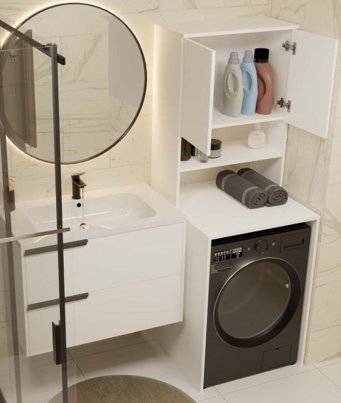 Słupek łazienkowy Pola MULTI BIAŁY