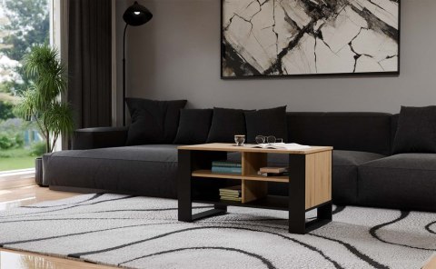 Stolik Modern 4P DĄB ARTISAN CZARNY