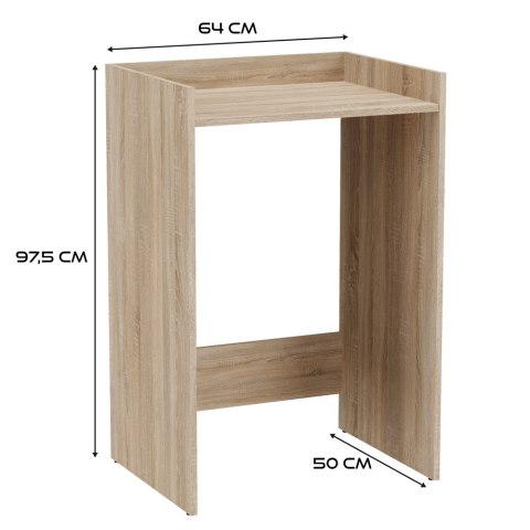 SZAFKA ŁAZIENKOWA NA PRALKE POLA NP - DĄB SONOMA