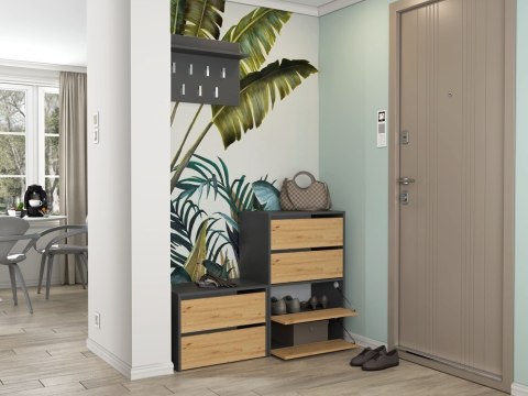 SZAFKA NA BUTY MODO X2 ANTRACYT/ARTISAN