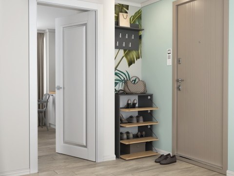 SZAFKA NA BUTY MODO X2 ANTRACYT/ARTISAN