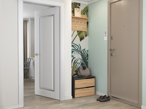 SZAFKA NA BUTY MODO ANTRACYT / DĄB ARTISAN