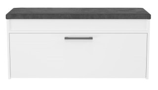 SZAFKA NA BUTY PARMA SIEDZISKO SCHOWEK BIAŁA