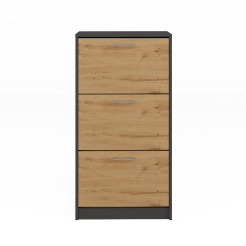 SZAFKA NA BUTY PAULA ANTRACYT/ARTISAN